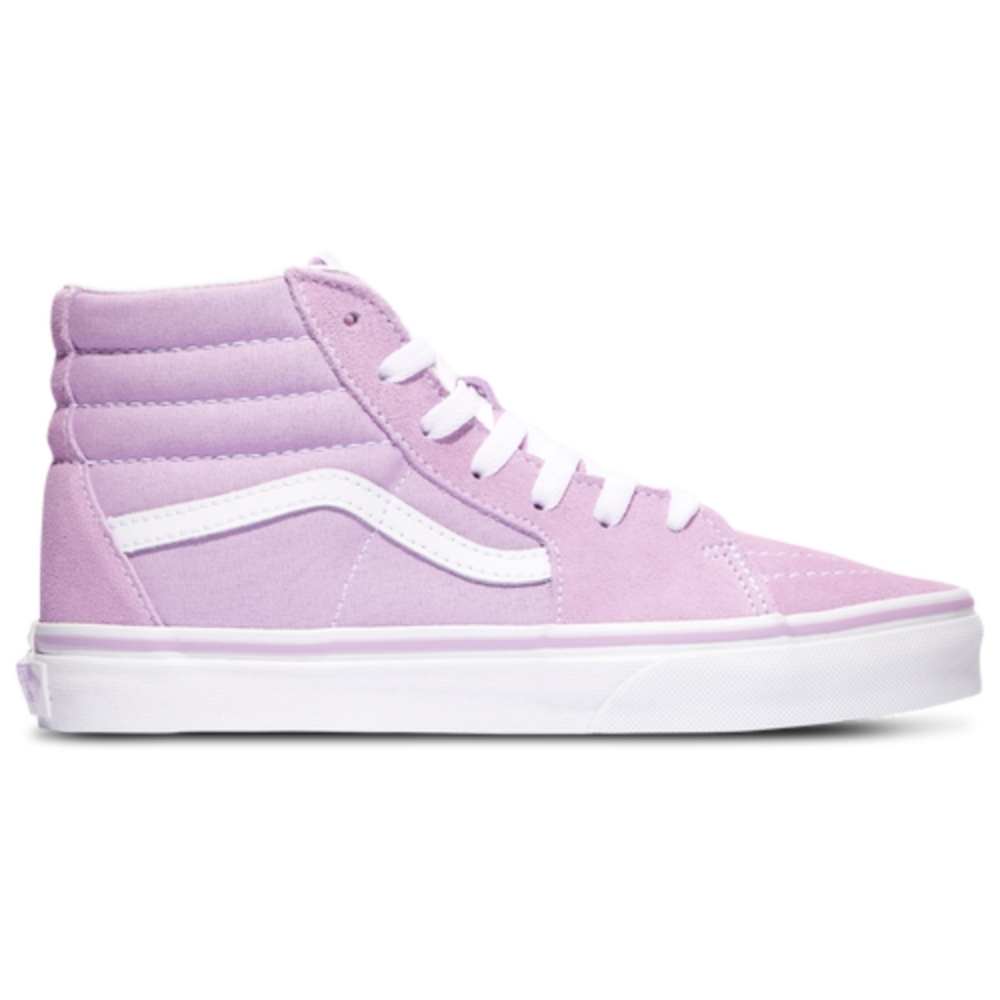 VANS Sk8-Hi Slim Lavender & True White Womens 8.5 Youth 7